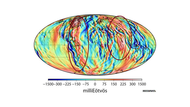Illustration for article titled This Gravity-Sensing Satellite Peeks Beneath the Earth's Surface